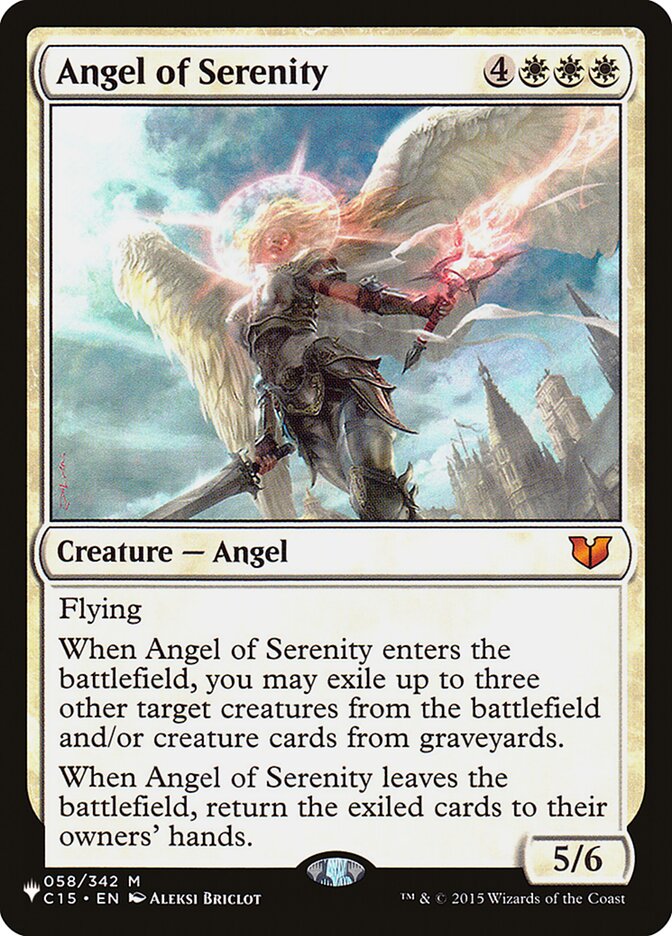 Angel of Serenity [The List] | Magic Magpie