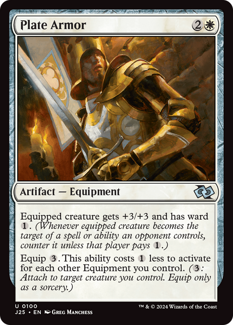 Plate Armor [Foundations Jumpstart] | Magic Magpie