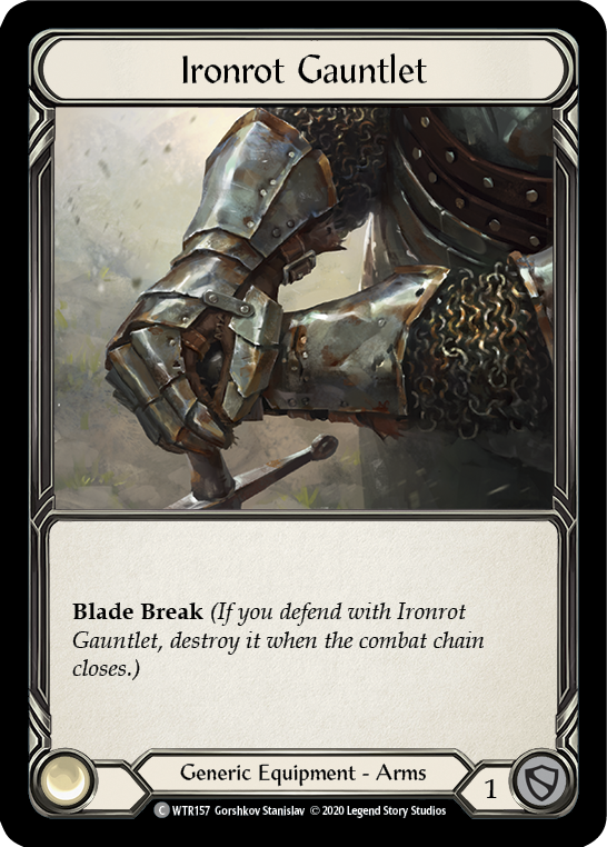 Ironrot Gauntlet [U-WTR157] (Welcome to Rathe Unlimited)  Unlimited Normal | Magic Magpie