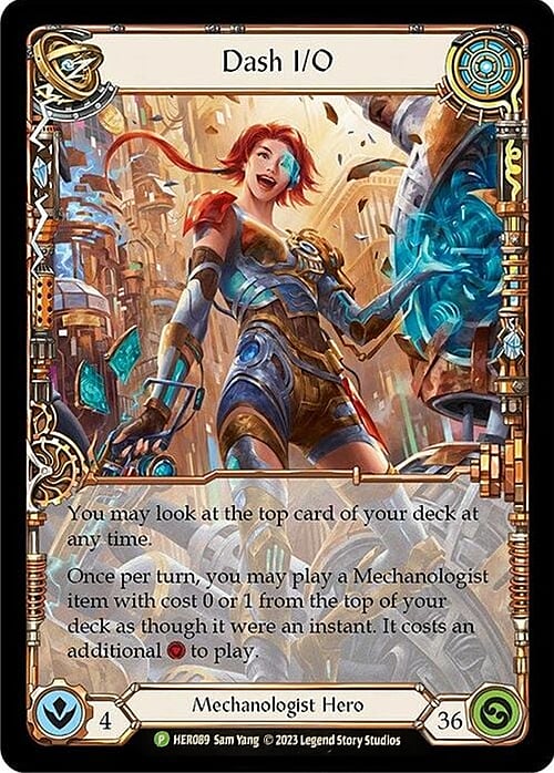 Dash I/O [HER089] (Promo)  Cold Foil | Magic Magpie
