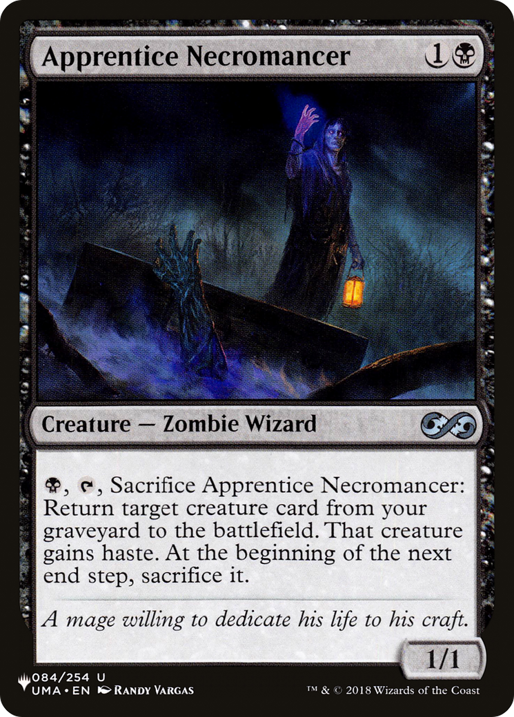 Apprentice Necromancer [The List Reprints] | Magic Magpie