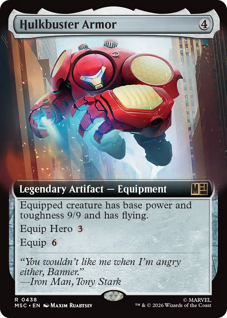 Hulkbuster Armor (Extended Art) [Marvel Super Heroes Commander] | Magic Magpie