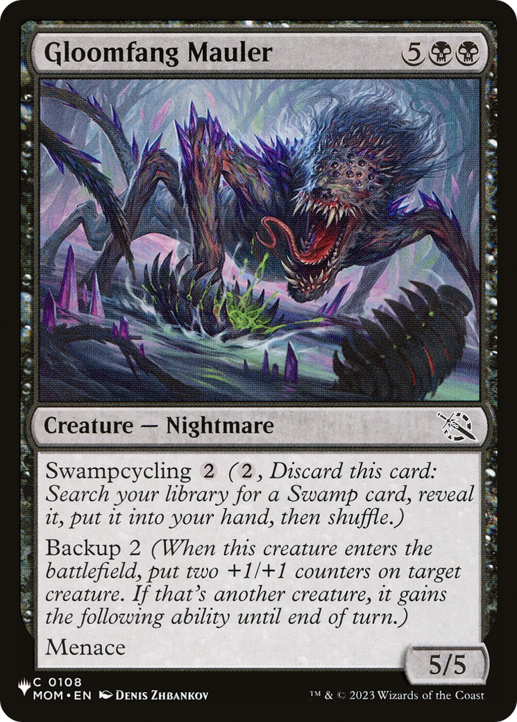 Gloomfang Mauler [The List] | Magic Magpie