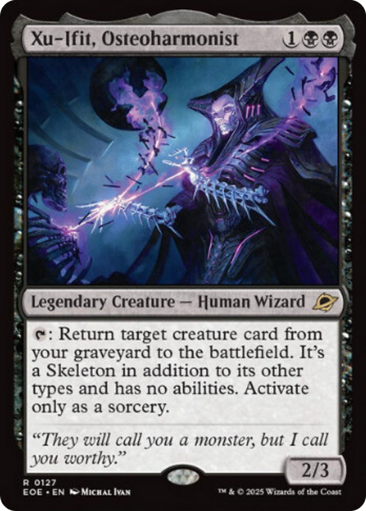 Xu-Ifit, Osteoharmonist [Edge of Eternities] | Magic Magpie
