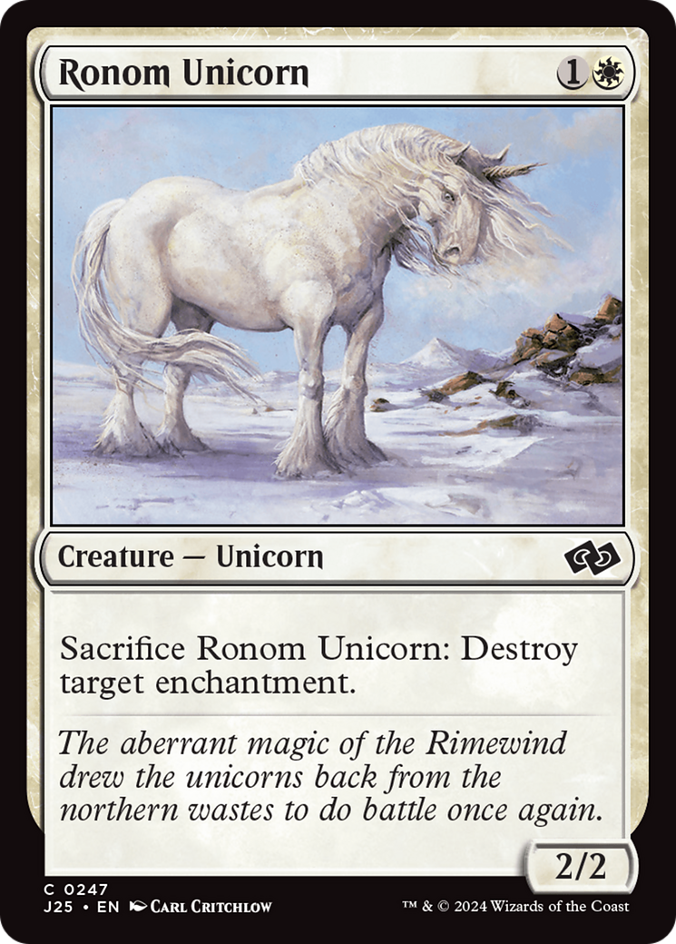 Ronom Unicorn [Foundations Jumpstart] | Magic Magpie