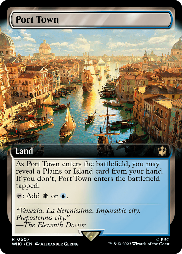 Port Town (Extended Art) [Doctor Who] | Magic Magpie