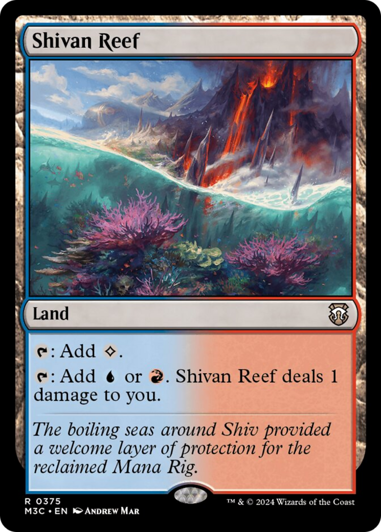 Shivan Reef [Modern Horizons 3 Commander] | Magic Magpie