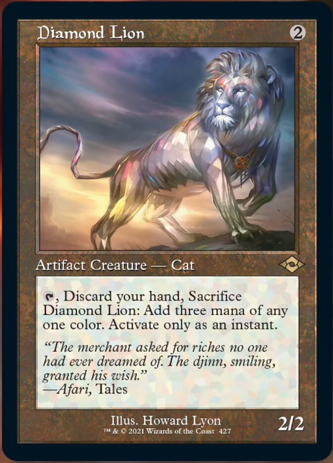 Diamond Lion (Retro) [Modern Horizons 2] | Magic Magpie