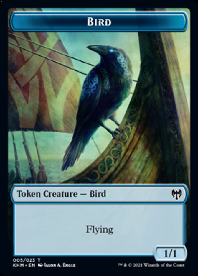 Bird Token [Kaldheim Tokens] | Magic Magpie