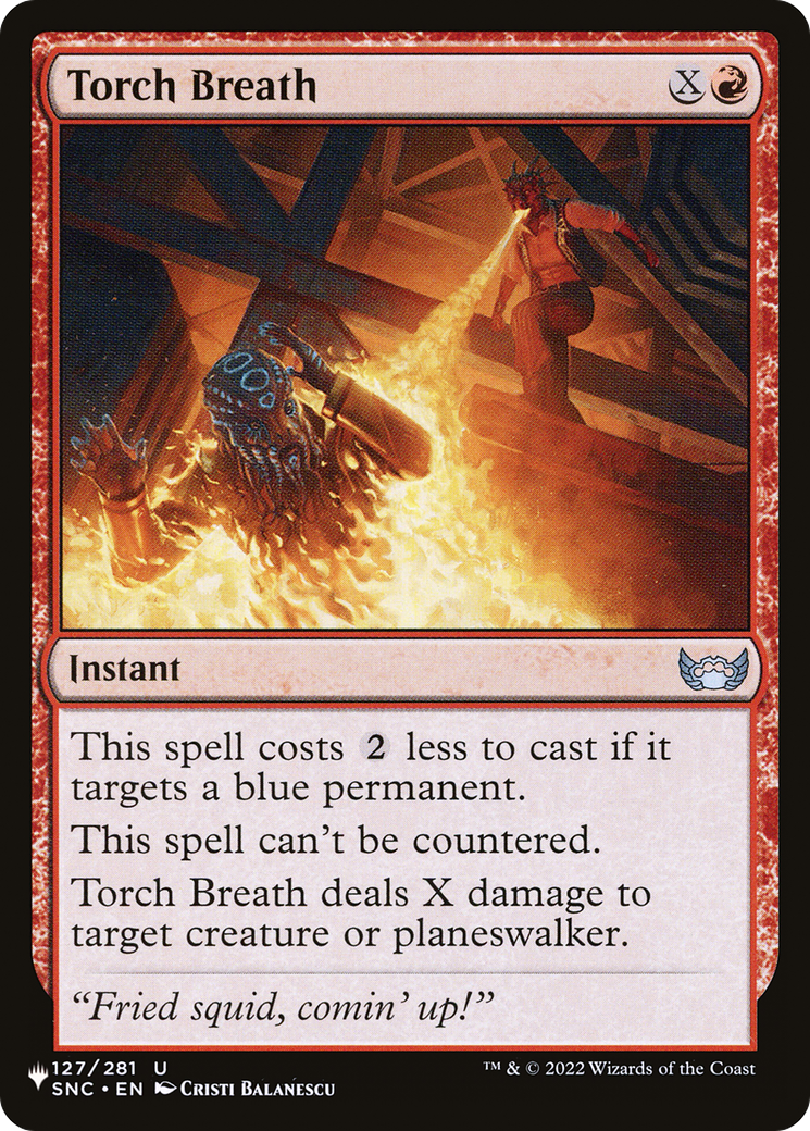 Torch Breath [The List Reprints] | Magic Magpie