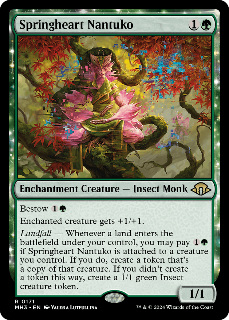 Springheart Nantuko [Modern Horizons 3] | Magic Magpie