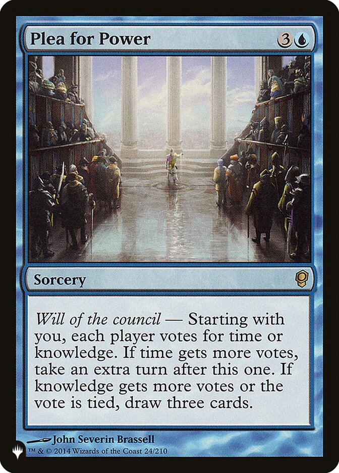 Plea for Power [The List] | Magic Magpie