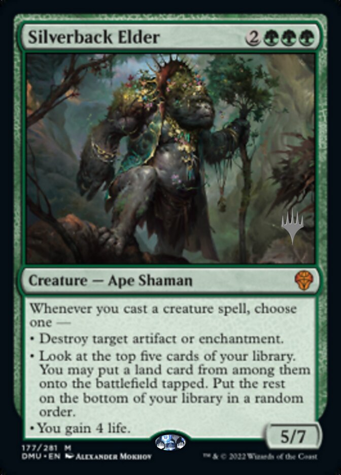 Silverback Elder (Promo Pack) [Dominaria United Promos] | Magic Magpie