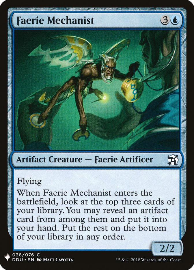 Faerie Mechanist [Mystery Booster] | Magic Magpie