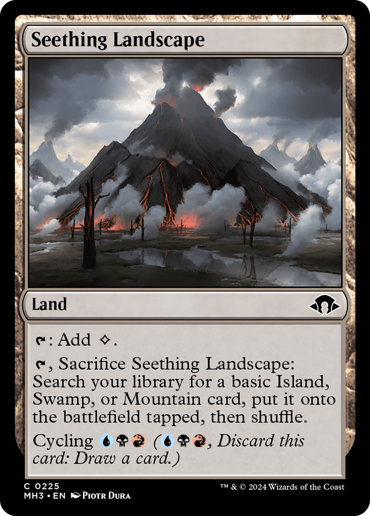 Seething Landscape [Modern Horizons 3] | Magic Magpie