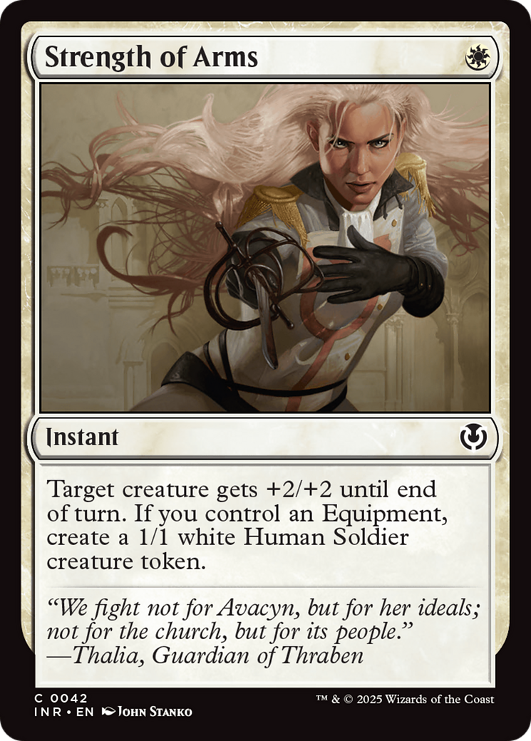 Strength of Arms [Innistrad Remastered] | Magic Magpie