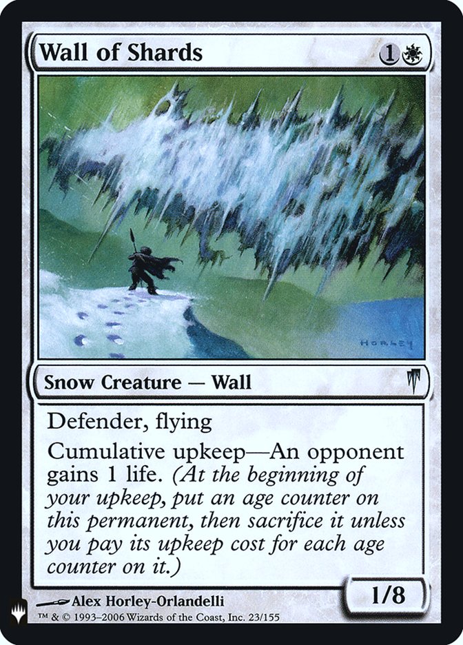 Wall of Shards [Mystery Booster] | Magic Magpie