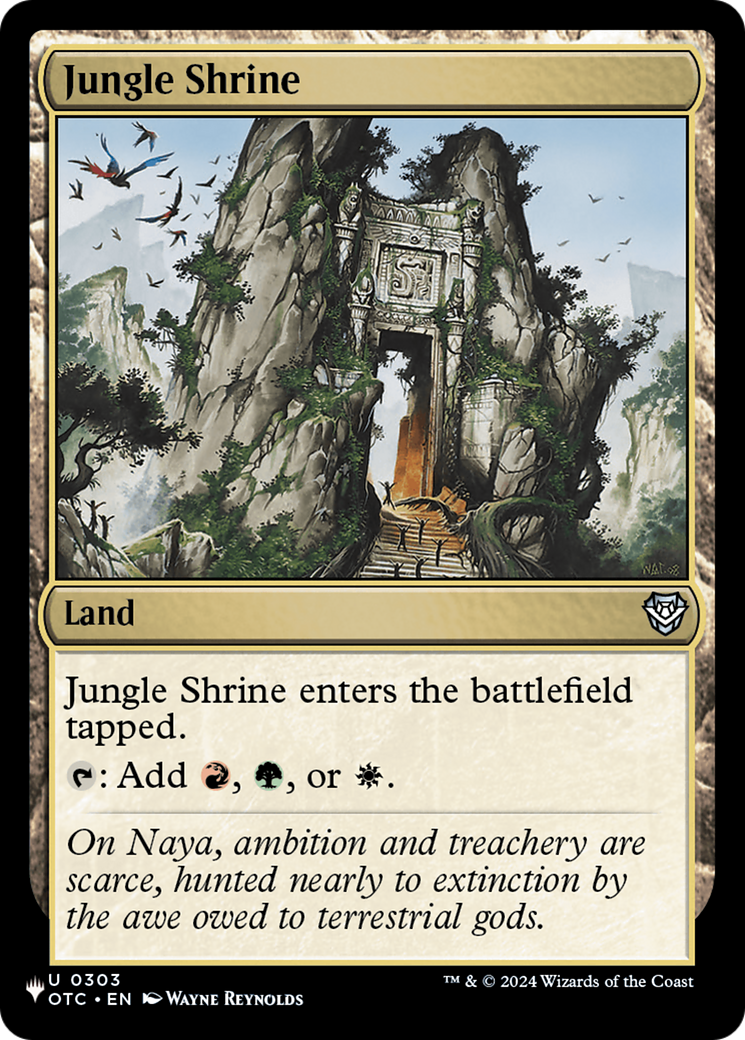 Jungle Shrine (OTC) [The List] | Magic Magpie