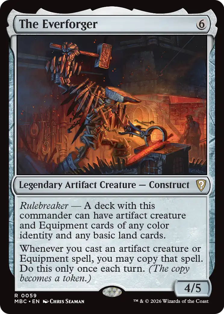 The Everforger [Mystery Booster: Commander Edition] | Magic Magpie