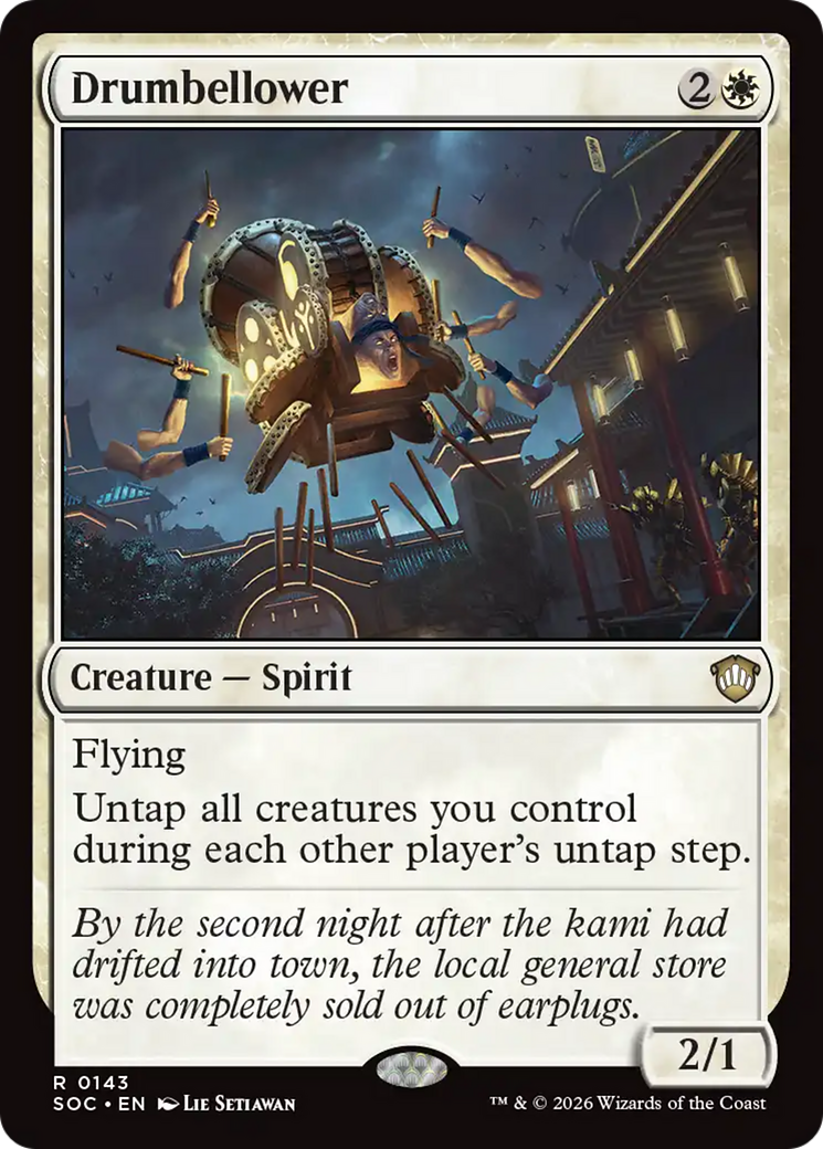 Drumbellower [Secrets of Strixhaven Commander] | Magic Magpie