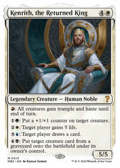 Kenrith, the Returned King (White Border) [Mystery Booster 2] | Magic Magpie