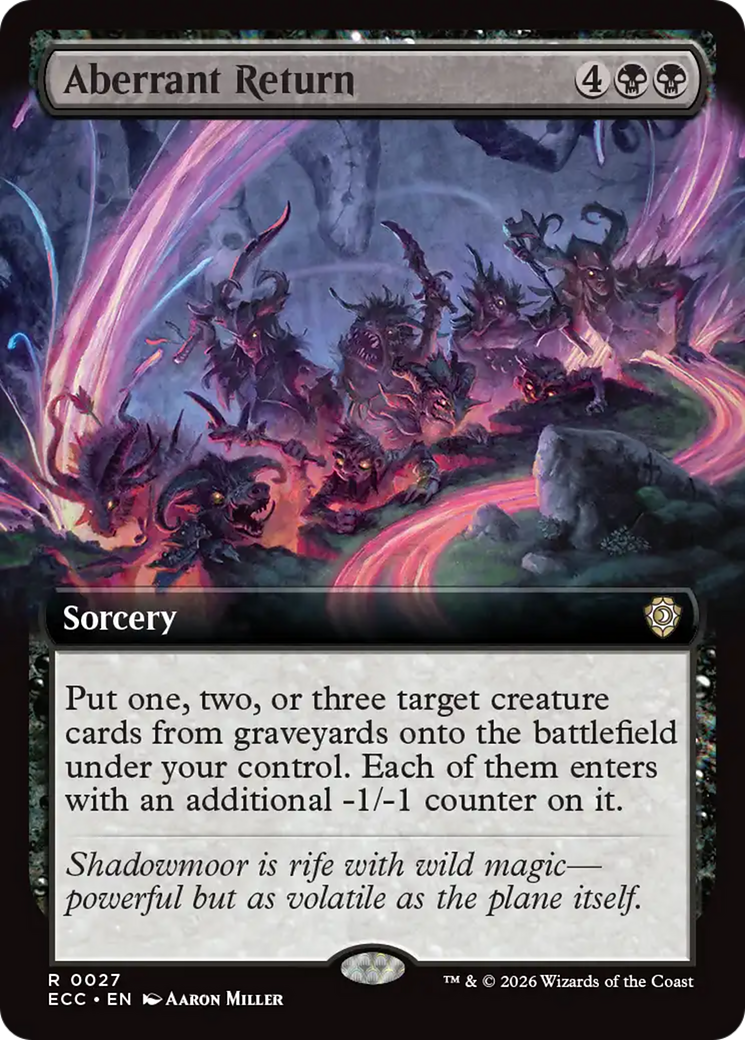 Aberrant Return (Extended Art) [Lorwyn Eclipsed Commander] | Magic Magpie