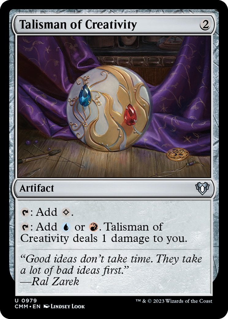 Talisman of Creativity [Commander Masters] | Magic Magpie