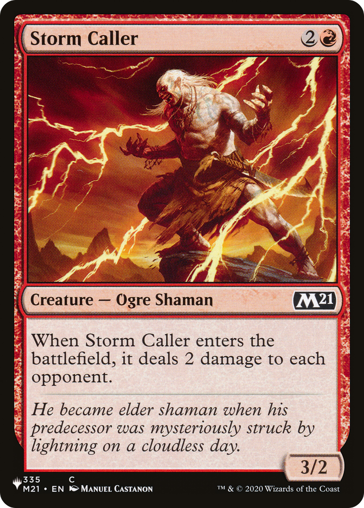 Storm Caller [The List] | Magic Magpie