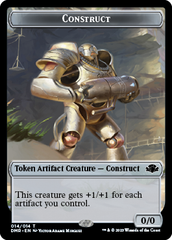 Elephant // Construct Double-Sided Token [Dominaria Remastered Tokens] | Magic Magpie