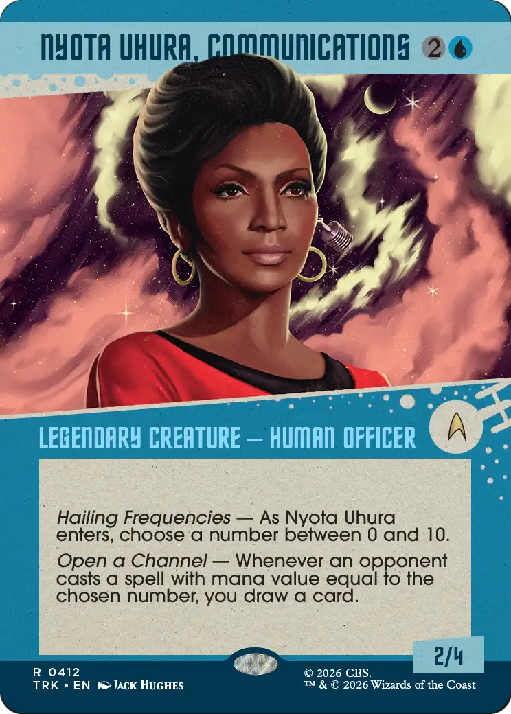 Nyota Uhura, Communications (Showcase) [Star Trek] | Magic Magpie