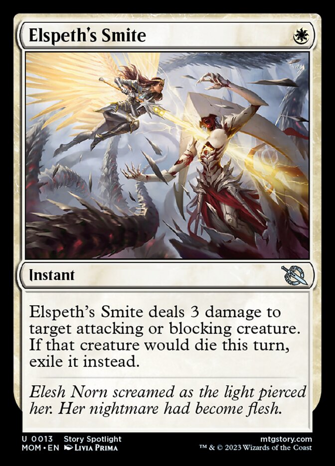 Elspeth's Smite [March of the Machine] | Magic Magpie