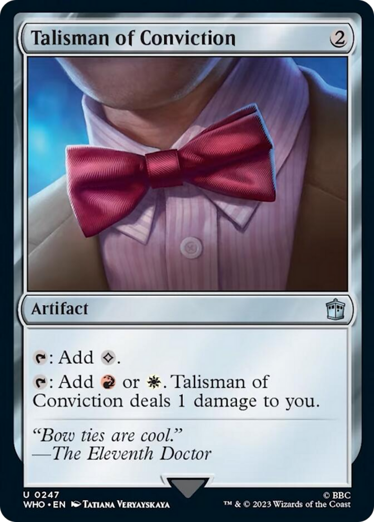 Talisman of Conviction [Doctor Who] | Magic Magpie