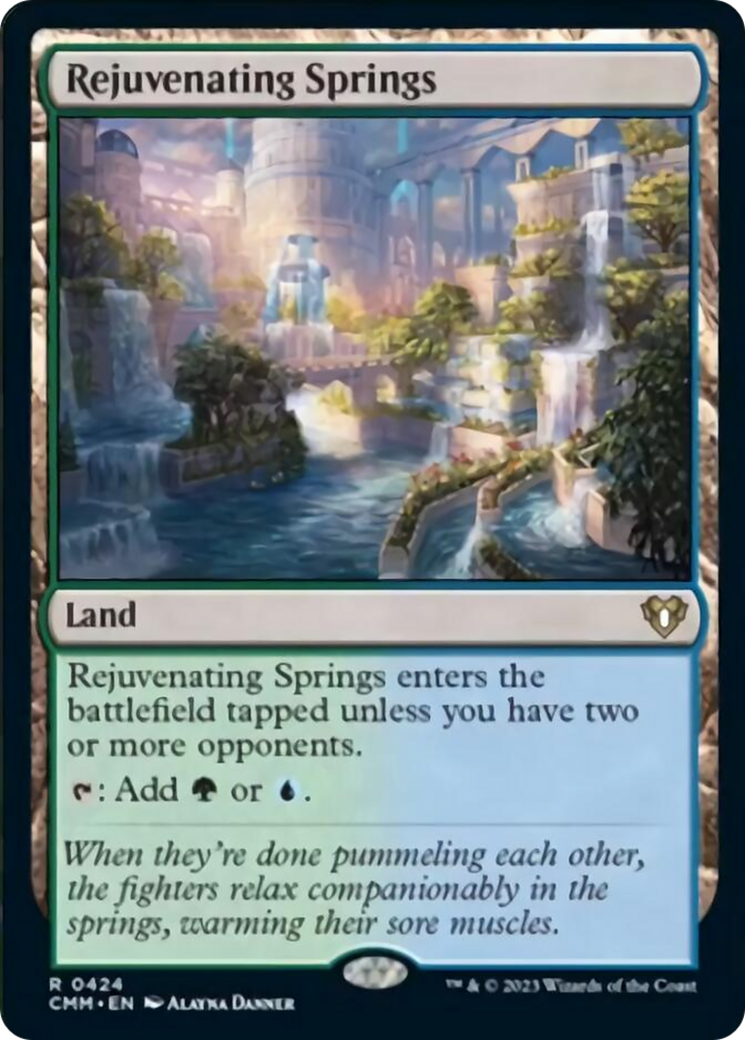 Rejuvenating Springs [Commander Masters] | Magic Magpie