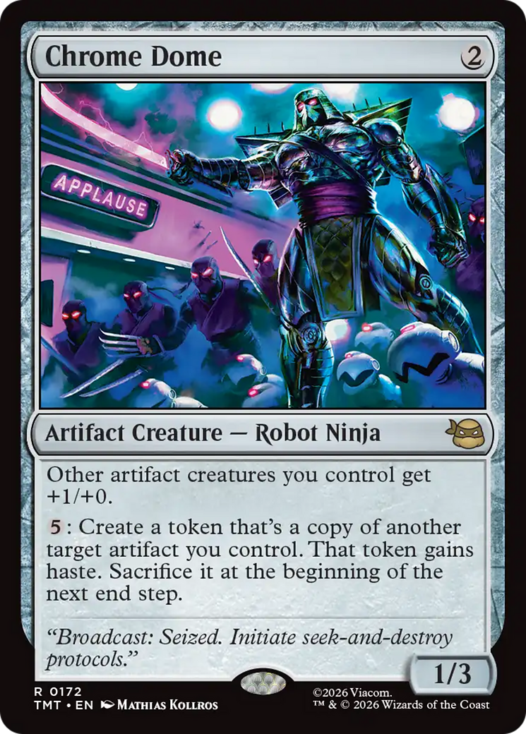 Chrome Dome [Teenage Mutant Ninja Turtles] | Magic Magpie
