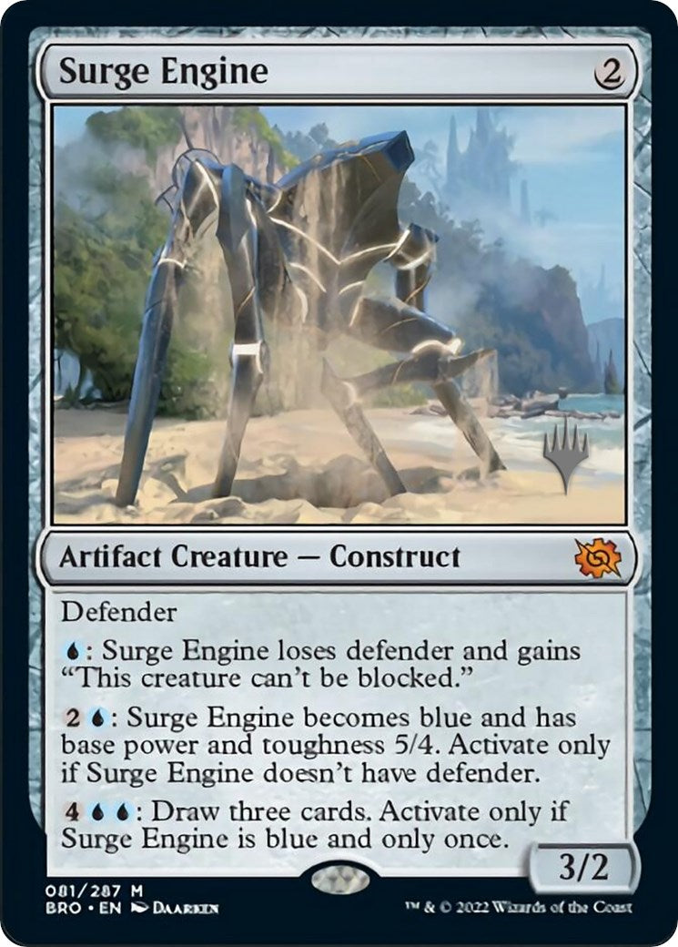 Surge Engine (Promo Pack) [The Brothers' War Promos] | Magic Magpie