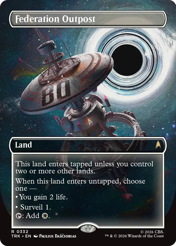 Federation Outpost (Borderless) [Star Trek] | Magic Magpie