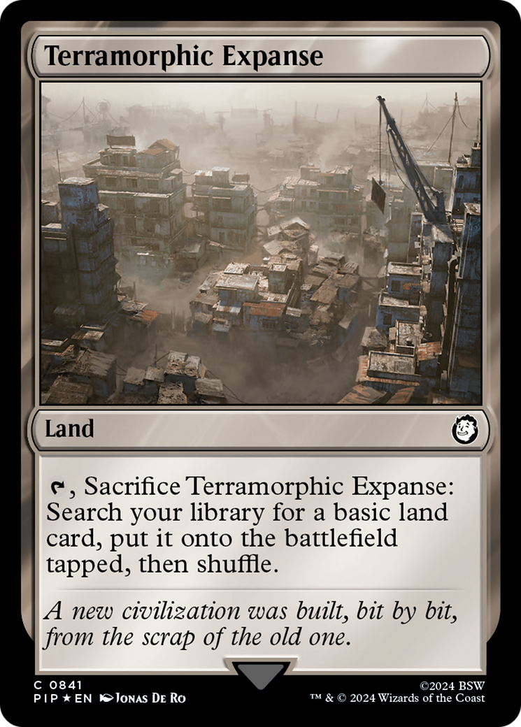 Terramorphic Expanse (Surge Foil) [Fallout] | Magic Magpie