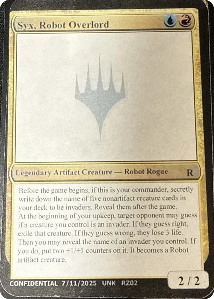 Syx, Robot Overlord [Unknown Event] | Magic Magpie