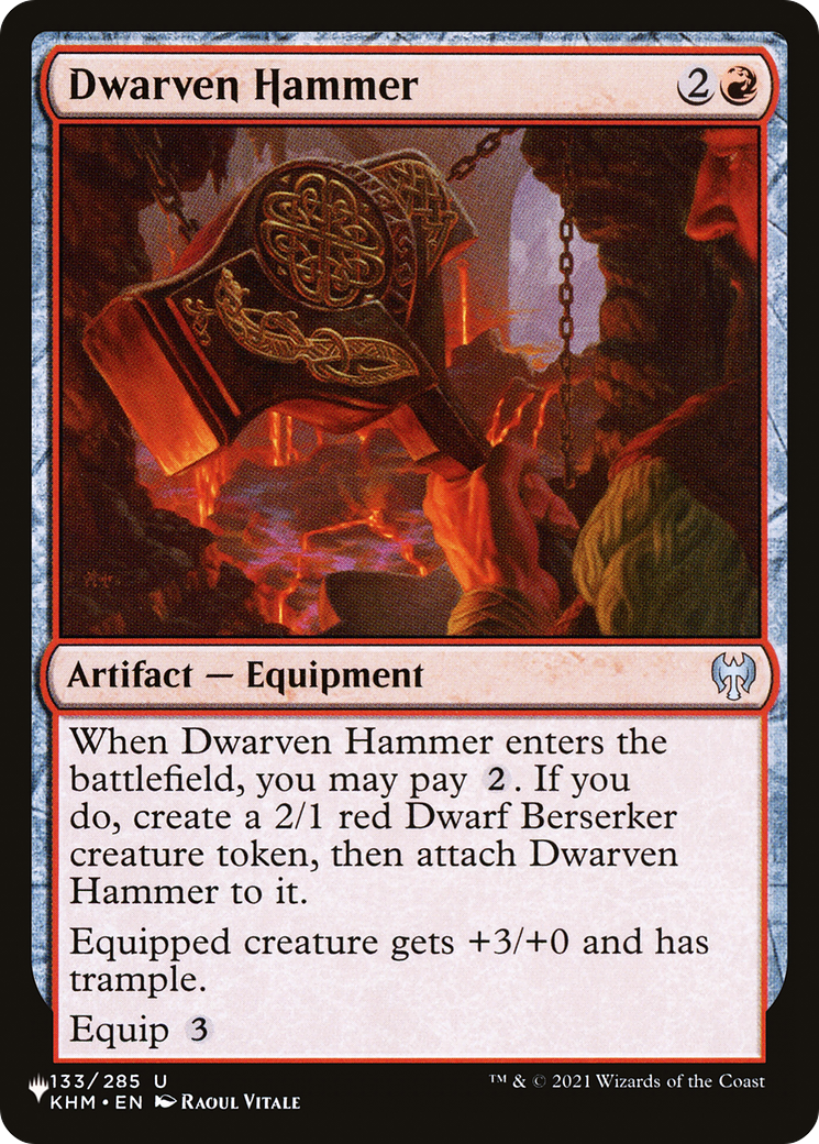 Dwarven Hammer [The List] | Magic Magpie