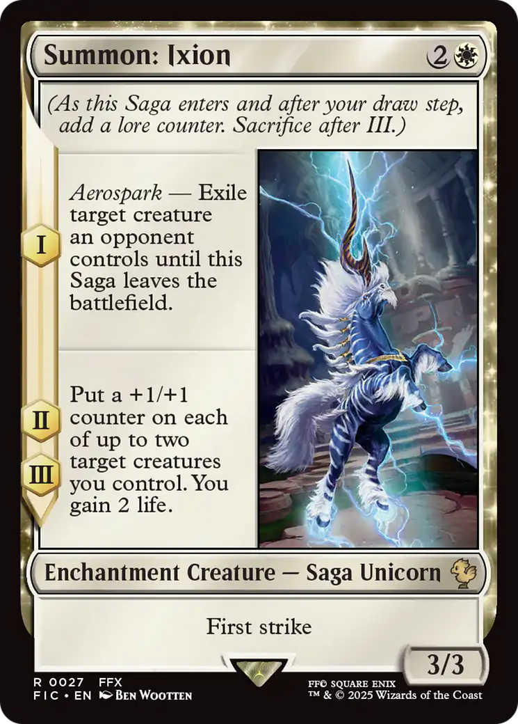 Summon: Ixion [FINAL FANTASY Commander] | Magic Magpie