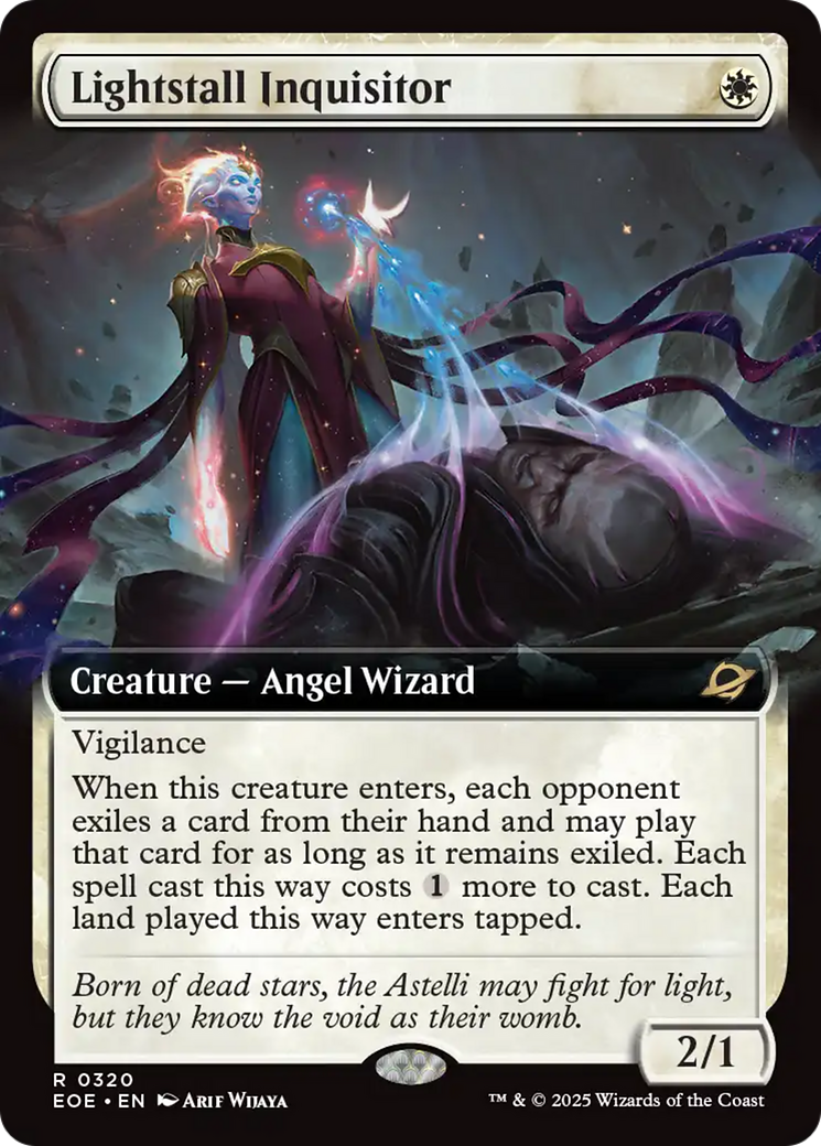 Lightstall Inquisitor (Extended Art) [Edge of Eternities] | Magic Magpie