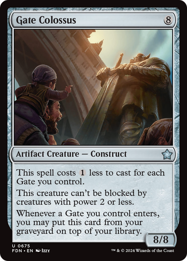 Gate Colossus [Foundations] | Magic Magpie
