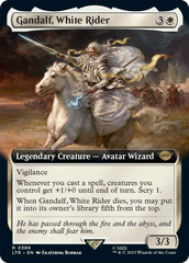 Gandalf, White Rider (Extended Art) [The Lord of the Rings: Tales of Middle-Earth] | Magic Magpie