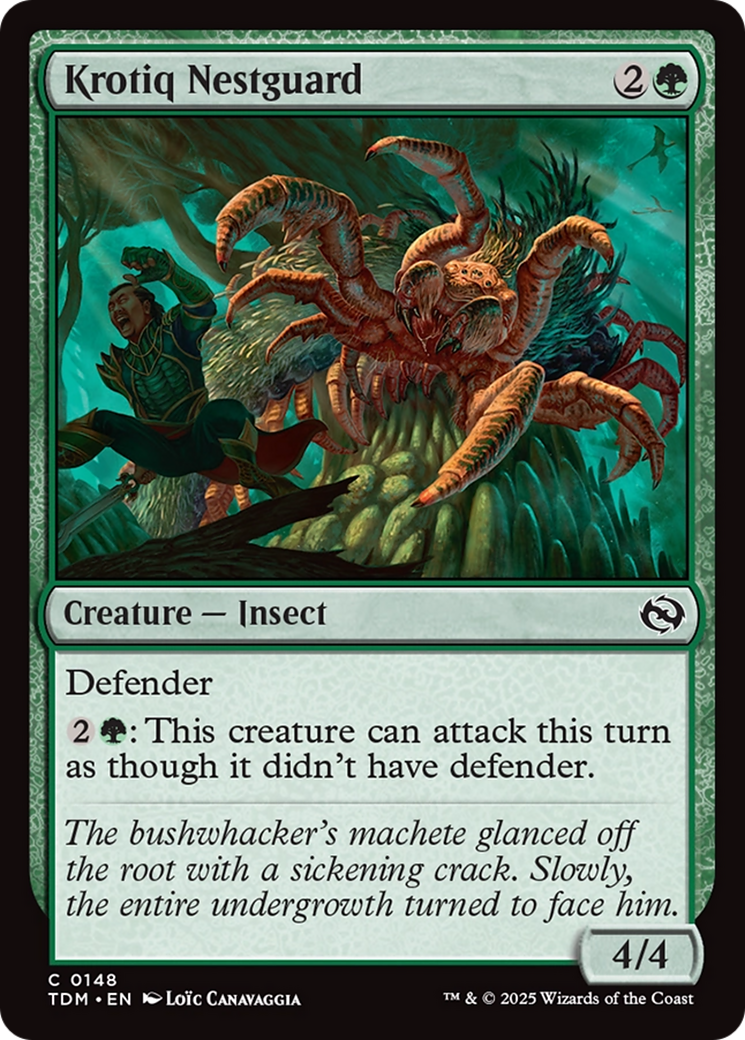Krotiq Nestguard [Tarkir: Dragonstorm] | Magic Magpie