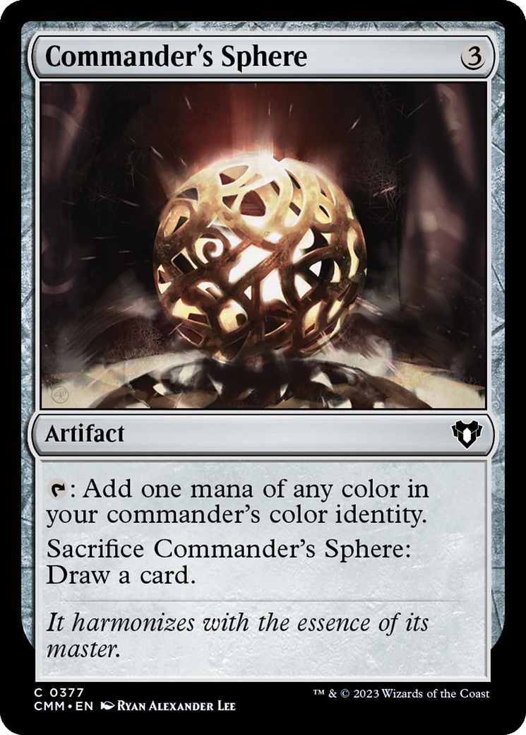 Commander's Sphere [Commander Masters] | Magic Magpie