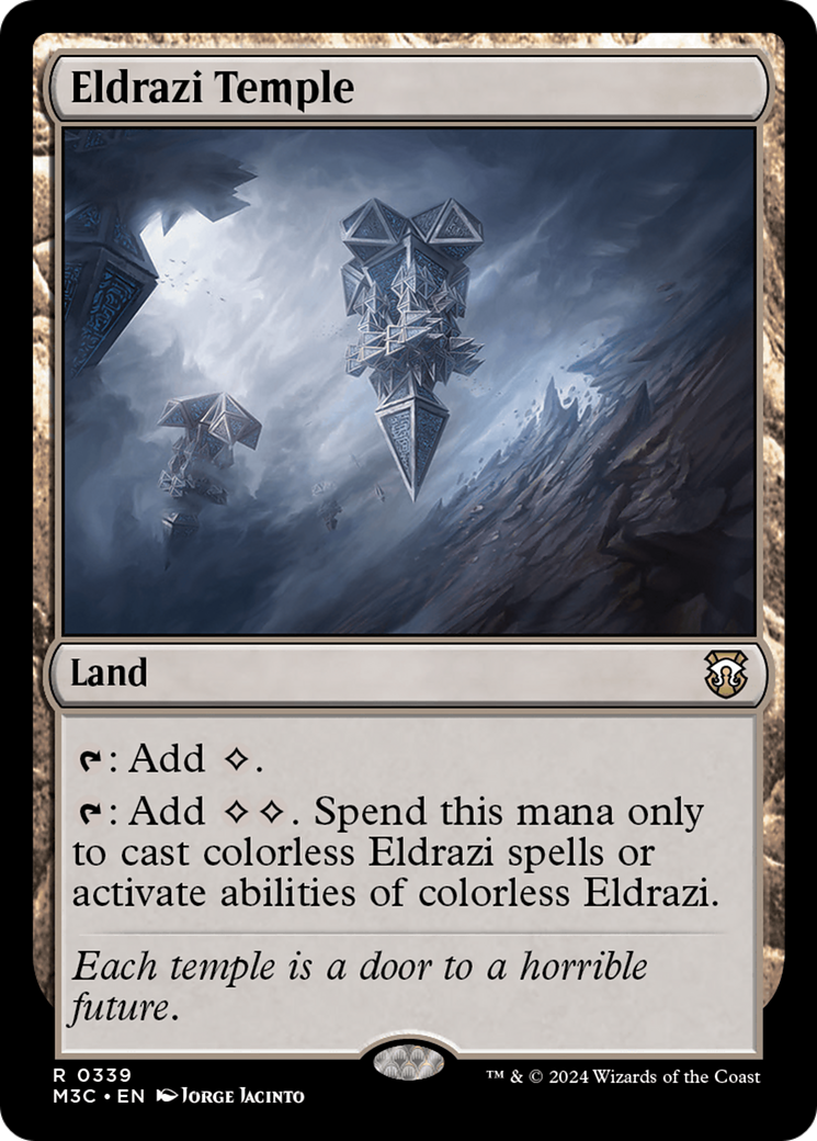 Eldrazi Temple (Ripple Foil) [Modern Horizons 3 Commander] | Magic Magpie