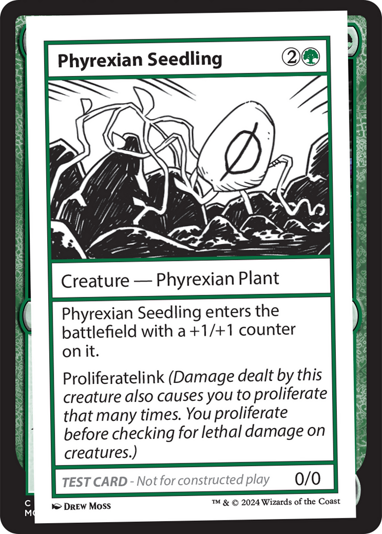 Phyrexian Seedling [Mystery Booster 2 Playtest Cards] | Magic Magpie