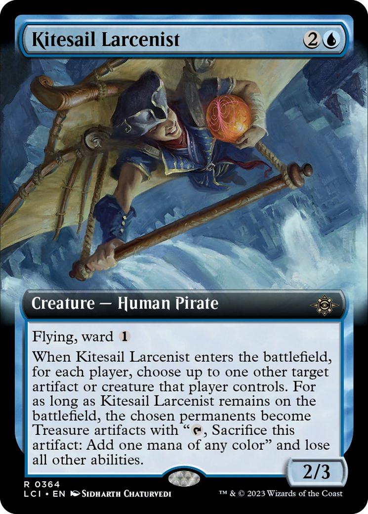 Kitesail Larcenist (Extended Art) [The Lost Caverns of Ixalan] | Magic Magpie