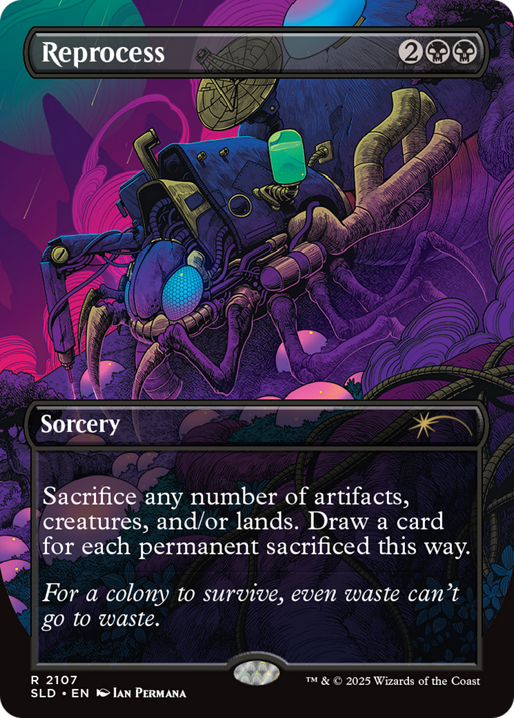 Reprocess (Galaxy Foil) [Secret Lair Drop Series] | Magic Magpie