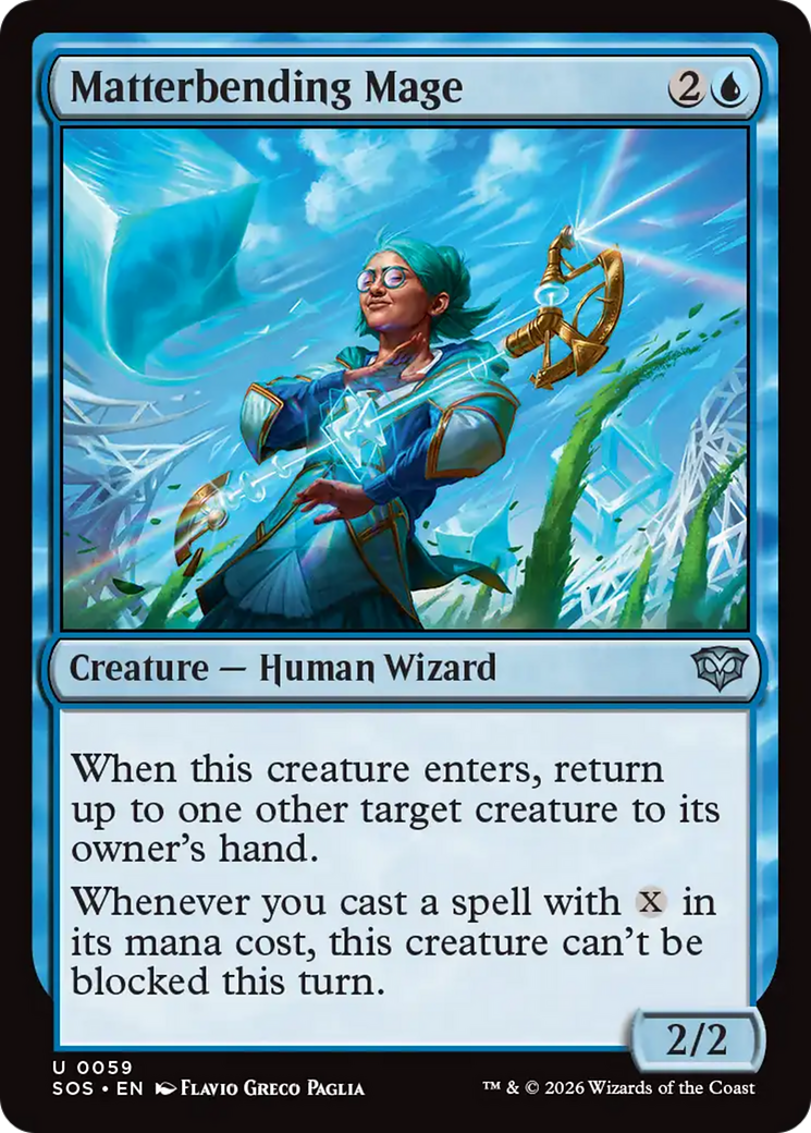 Matterbending Mage [Secrets of Strixhaven] | Magic Magpie